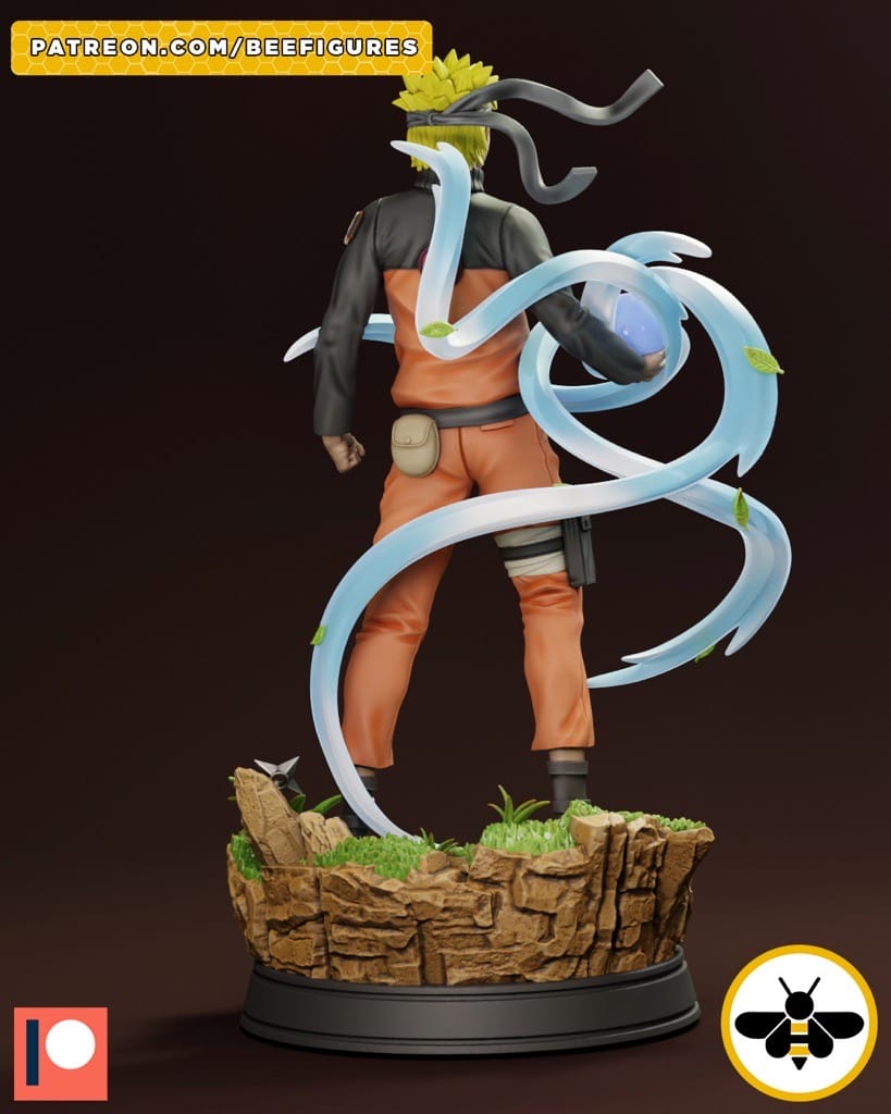 图片[2]-Bee Figures 火影忍者 漩涡鸣人-P站图纸收藏馆