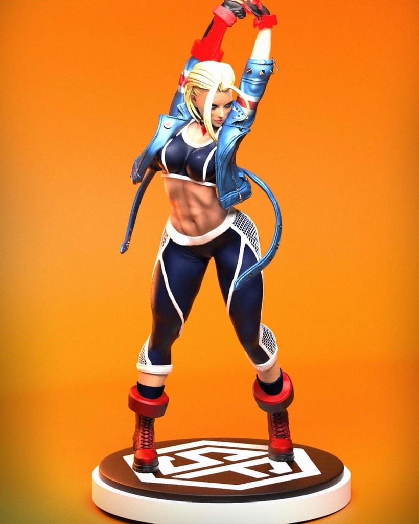 Soarez3D 街头霸王 嘉米-P站图纸收藏馆