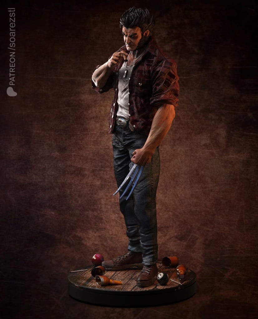 图片[2]-Soarez3D 漫威 金钢狼洛根-P站图纸收藏馆