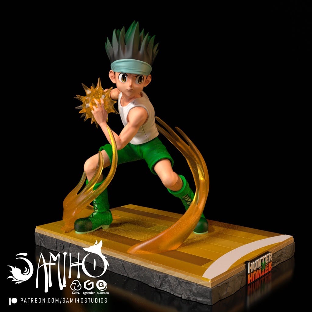 Samiho 全职猎人 杰·富力士-P站图纸收藏馆