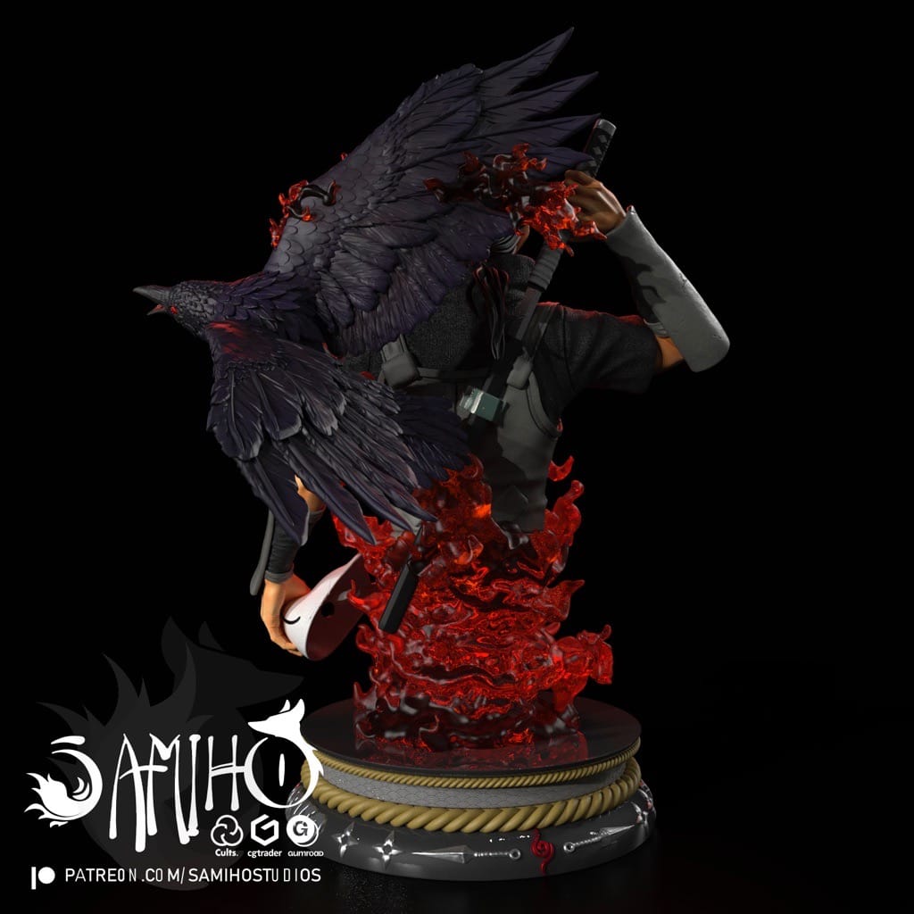 图片[2]-Samiho 火影忍者 宇智波鼬-P站图纸收藏馆