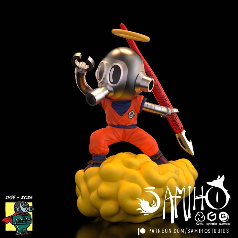 Samiho 龙珠 悟空-P站图纸收藏馆