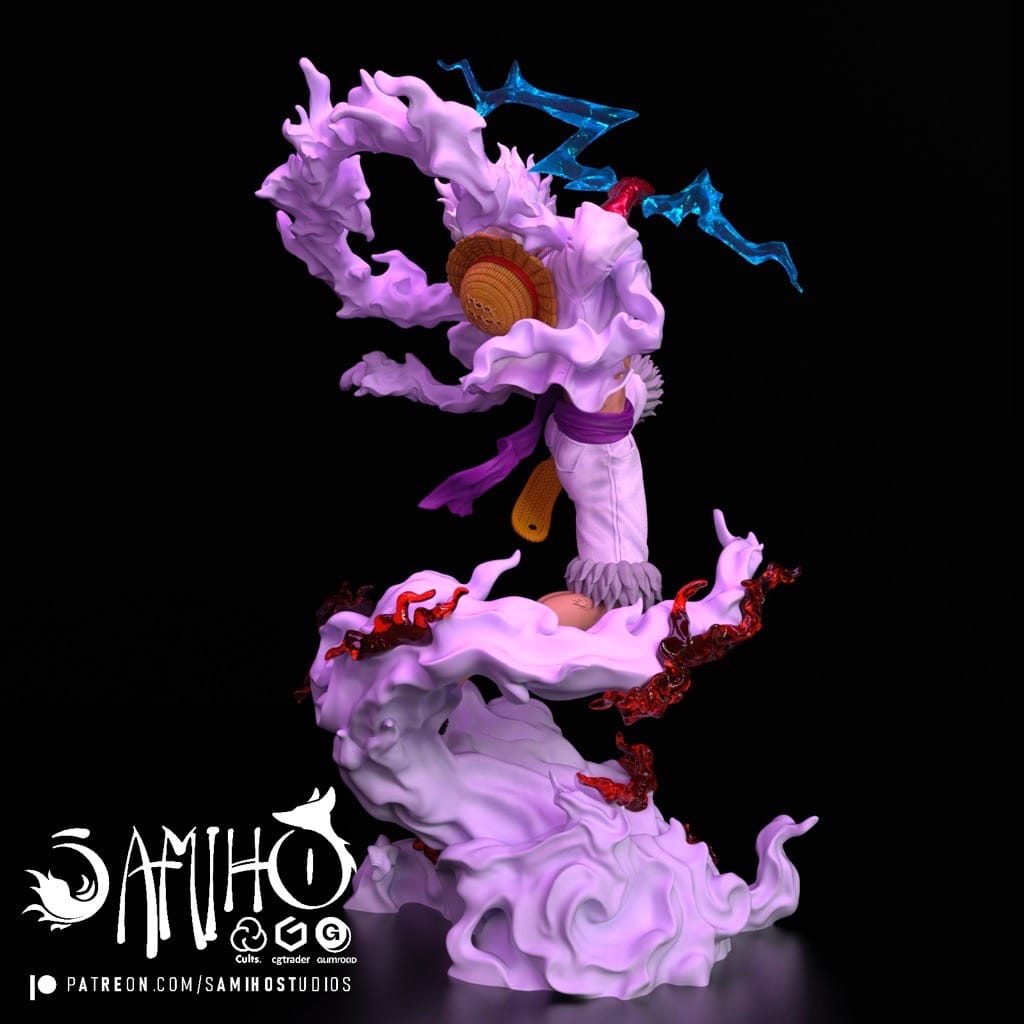 图片[2]-Samiho 海贼王 路飞-P站图纸收藏馆