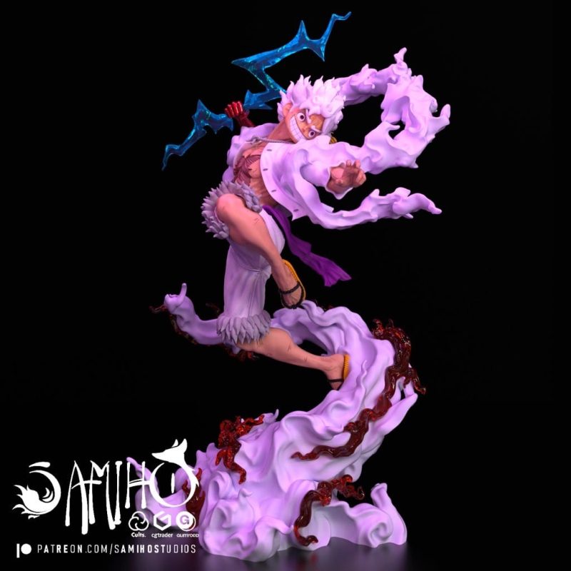 Samiho 海贼王 路飞-P站图纸收藏馆