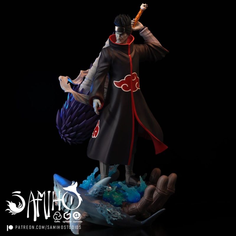 Samiho 火影忍者 干柿鬼鲛-P站图纸收藏馆