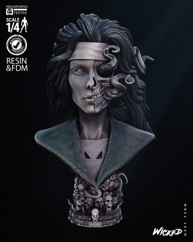 3DWicked 漫威 瘟疫骑士-P站图纸收藏馆