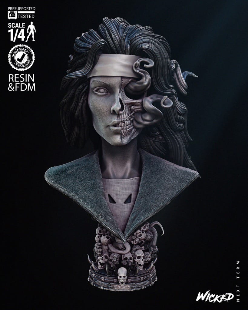 3DWicked 漫威 瘟疫骑士-P站图纸收藏馆