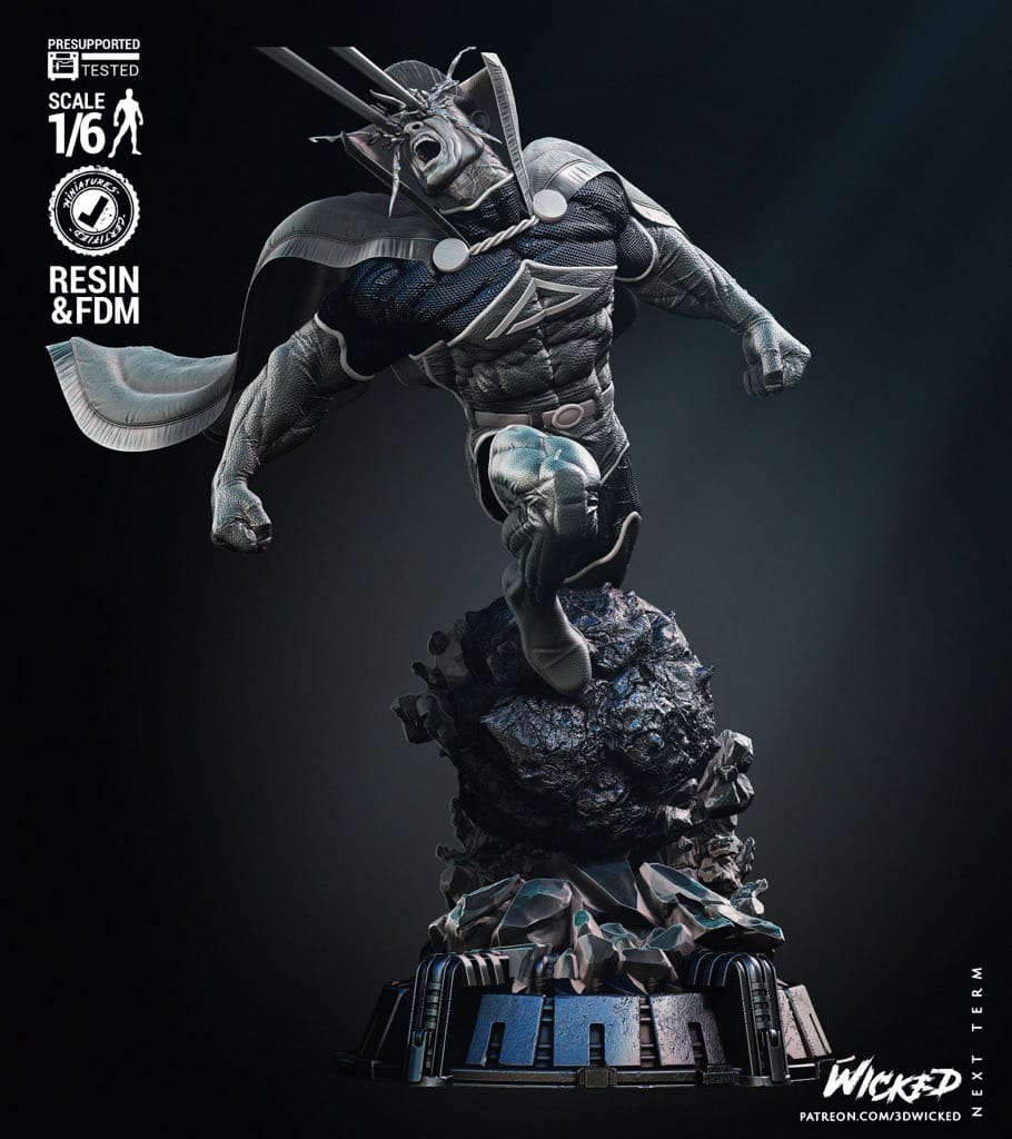 3DWicked 漫威 斗剑-P站图纸收藏馆