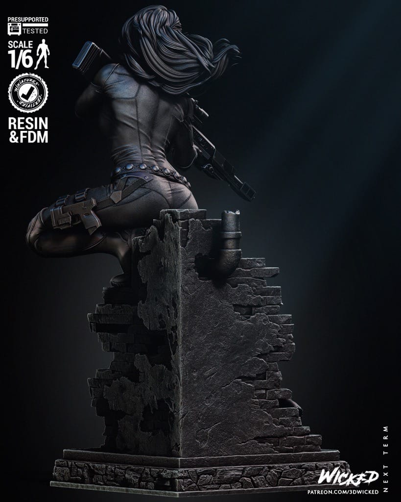 图片[2]-3DWicked 漫威 黑寡妇-P站图纸收藏馆