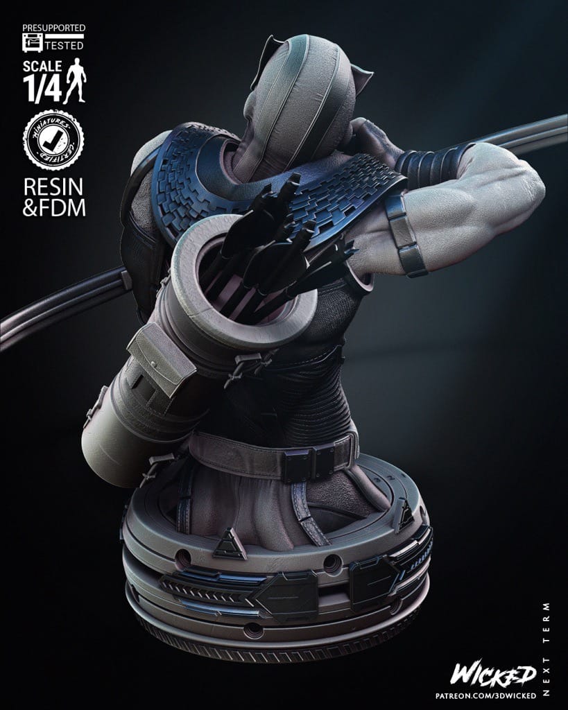 图片[2]-3DWicked 漫威 鹰眼-P站图纸收藏馆