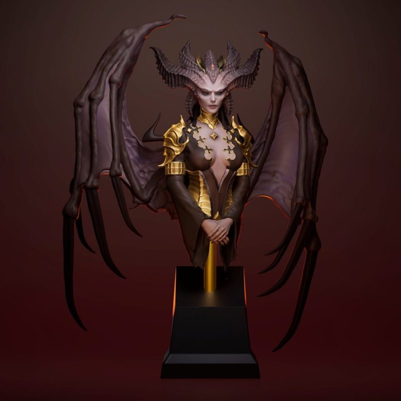 Goyd Figures 暗黑破坏神 莉莉丝-P站图纸收藏馆