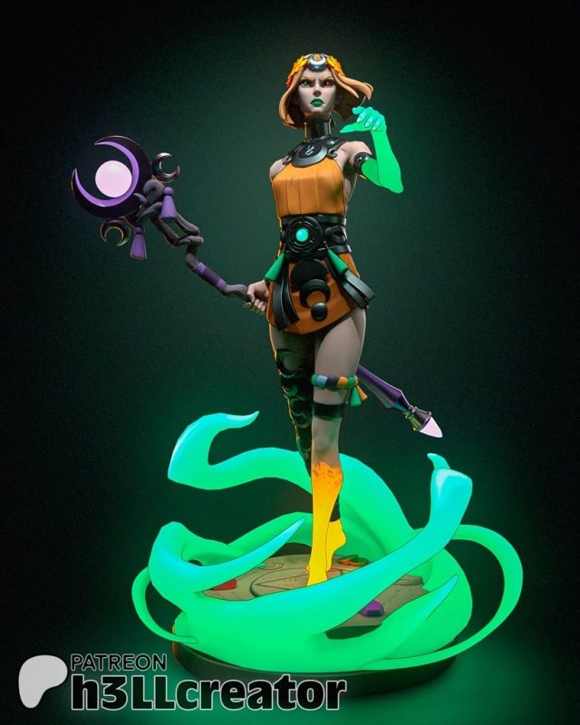 H3LL 哈迪斯 冥界公主墨利诺厄-P站图纸收藏馆