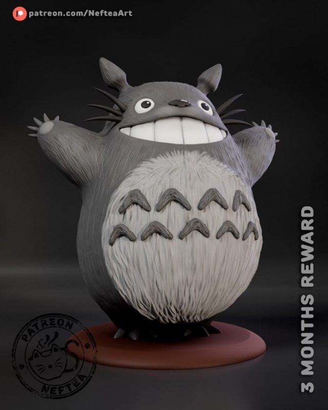 Neftea 龙猫-P站图纸收藏馆