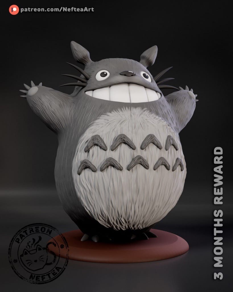 Neftea 龙猫-P站图纸收藏馆