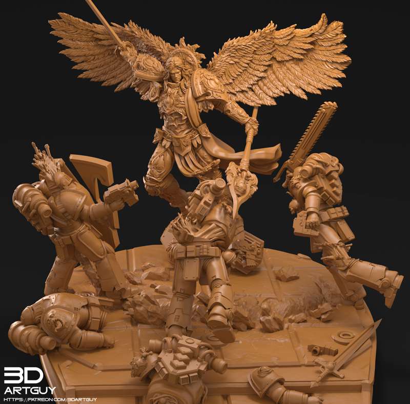 3DArtGuy 荣耀天使-P站图纸收藏馆