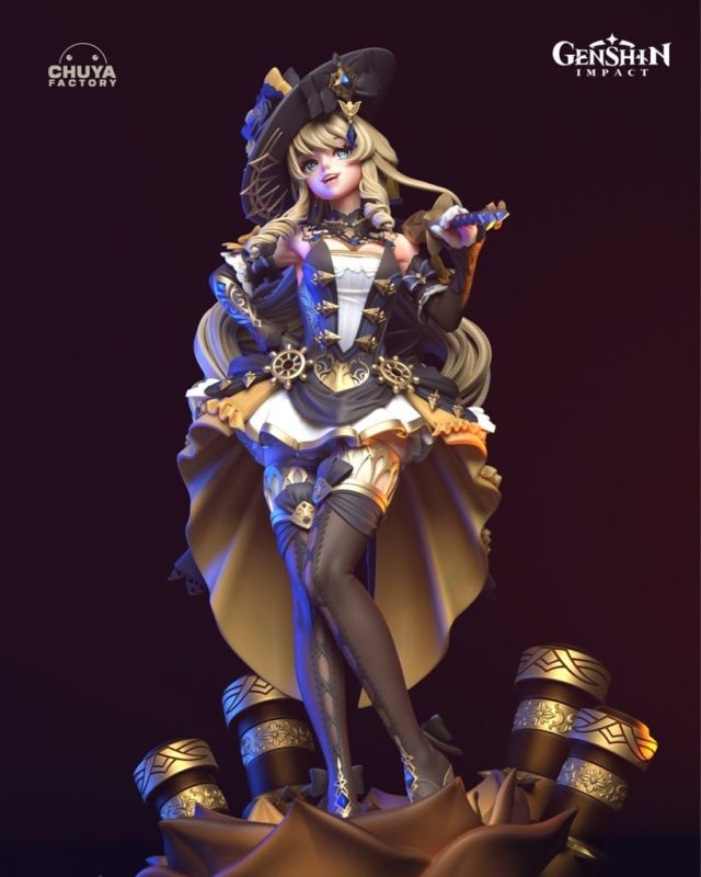 Chuya Factory 原神 娜维娅-P站图纸收藏馆