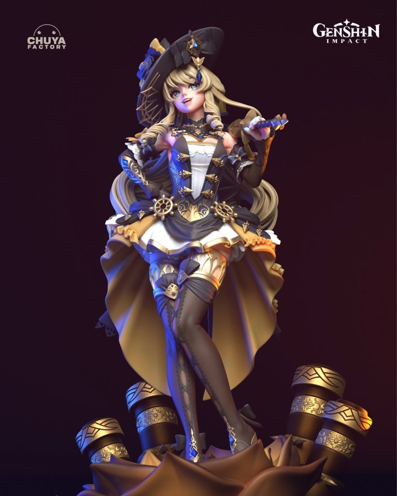 Chuya Factory 原神 娜维娅-P站图纸收藏馆