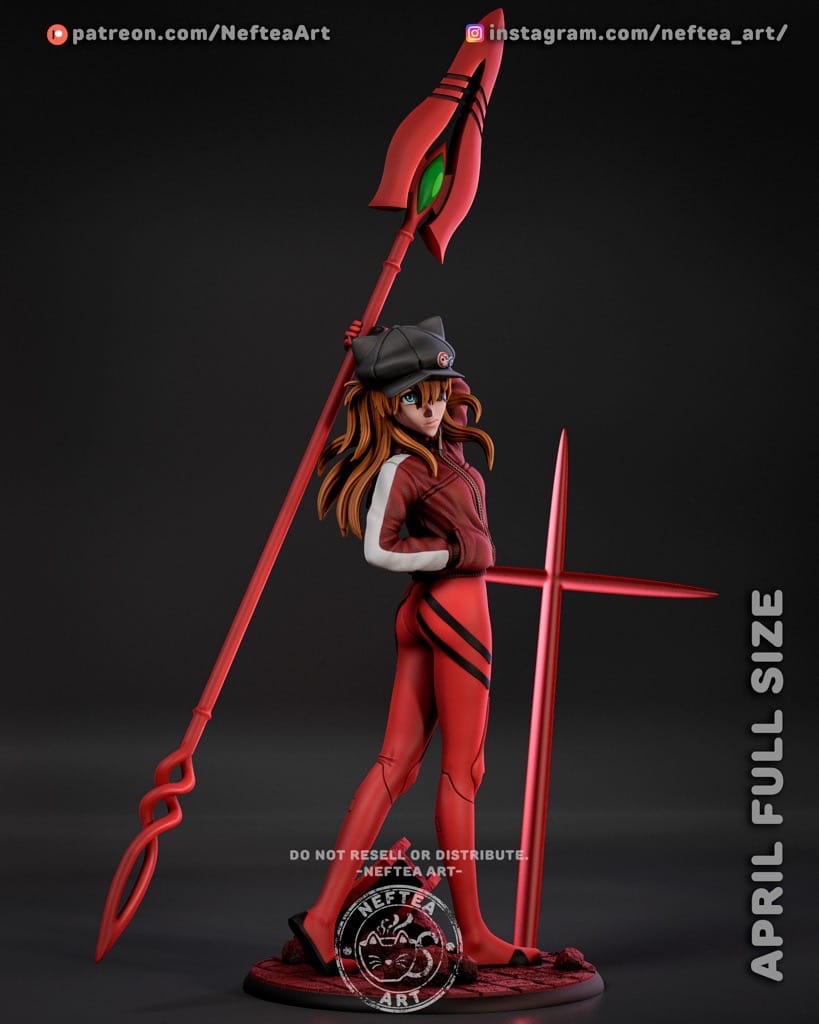 Neftea 新世纪福音战士 明日香-P站图纸收藏馆