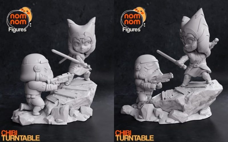 NomNom 星球大战 阿索卡·塔诺-P站图纸收藏馆