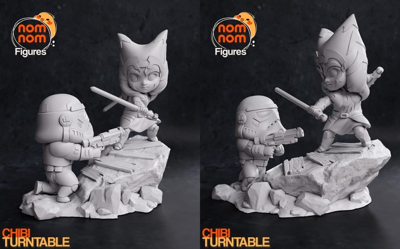 NomNom 星球大战 阿索卡·塔诺-P站图纸收藏馆