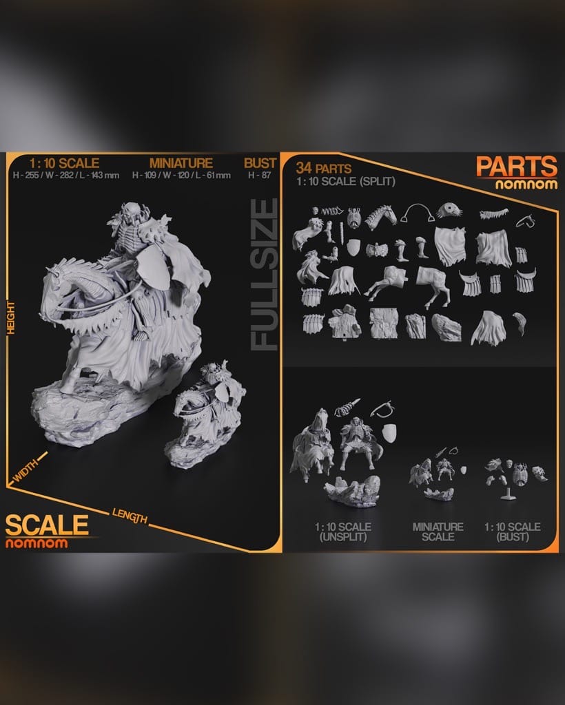 图片[2]-NomNom 剑风传奇 骷髅骑士-P站图纸收藏馆