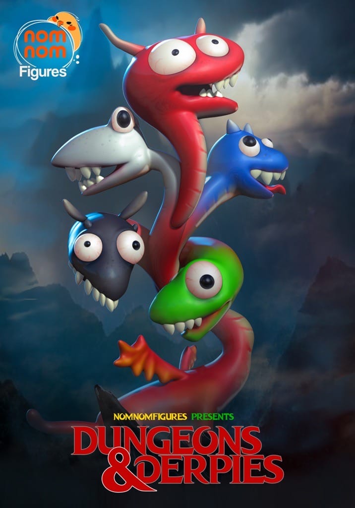 NomNom 龙与地下城 提亚玛特-P站图纸收藏馆