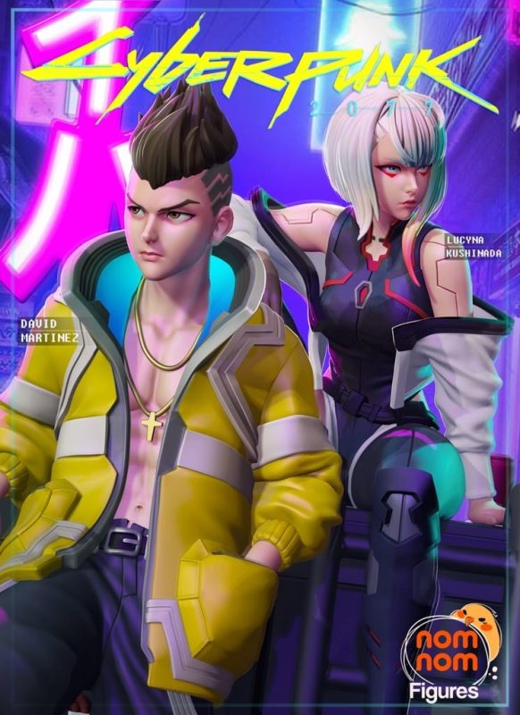 NomNom 边缘行者 露西和大卫-P站图纸收藏馆