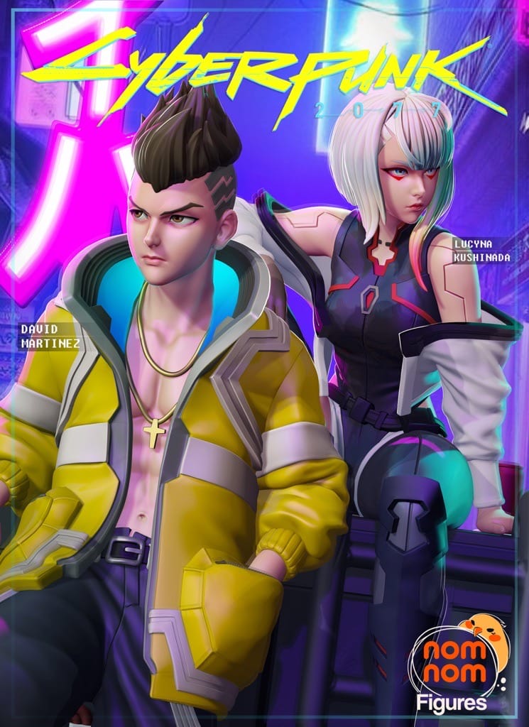 NomNom 边缘行者 露西和大卫-P站图纸收藏馆