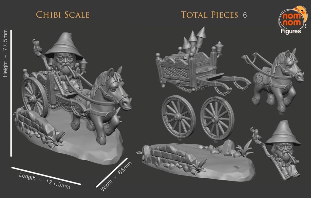 图片[2]-NomNom 魔戒 甘道夫-P站图纸收藏馆