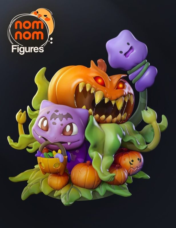 NomNom 精灵宝可梦 妙蛙种子-P站图纸收藏馆