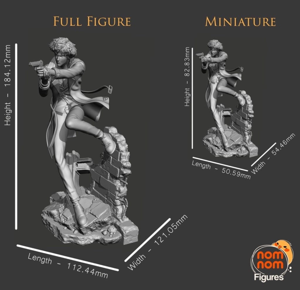 图片[2]-NomNom 星际牛仔 斯派克·斯皮格尔菲·-P站图纸收藏馆