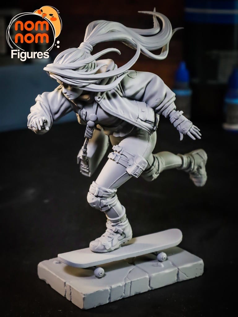 图片[2]-NomNom 滑板女孩-P站图纸收藏馆