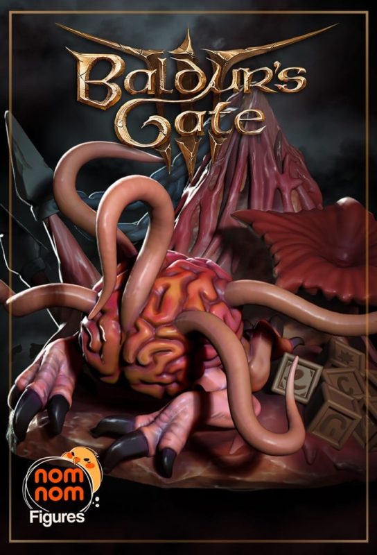 NomNom 博德之门 智力吞噬者-P站图纸收藏馆