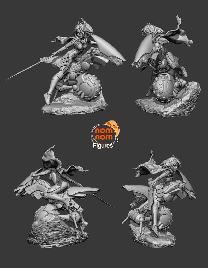 图片[2]-NomNom 战斗天使阿丽塔-P站图纸收藏馆