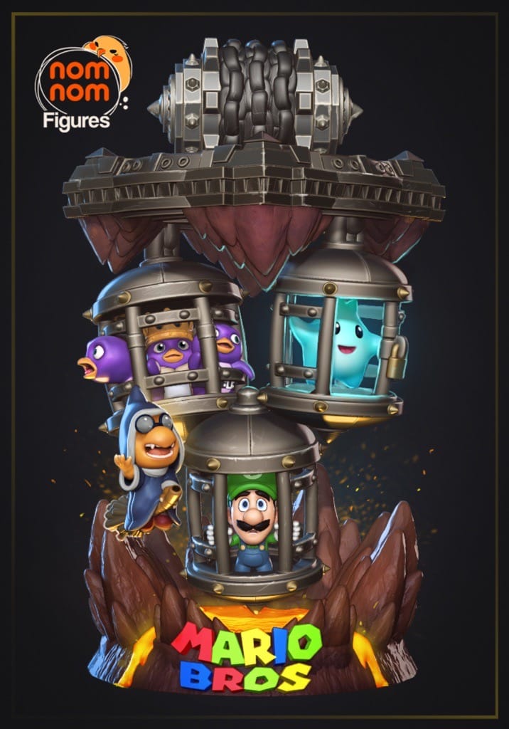 NomNom 超级马里奥中的囚笼-P站图纸收藏馆