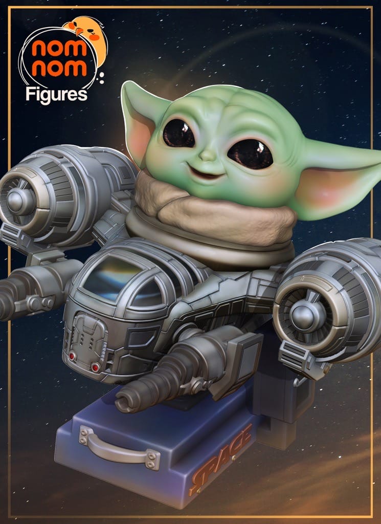 图片[1]-NomNom 曼达洛人 格洛古-P站图纸收藏馆