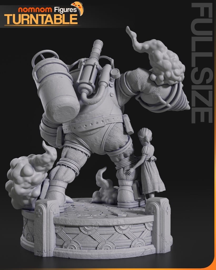 图片[3]-NomNom 生化奇兵 大老爹和小妹妹-P站图纸收藏馆