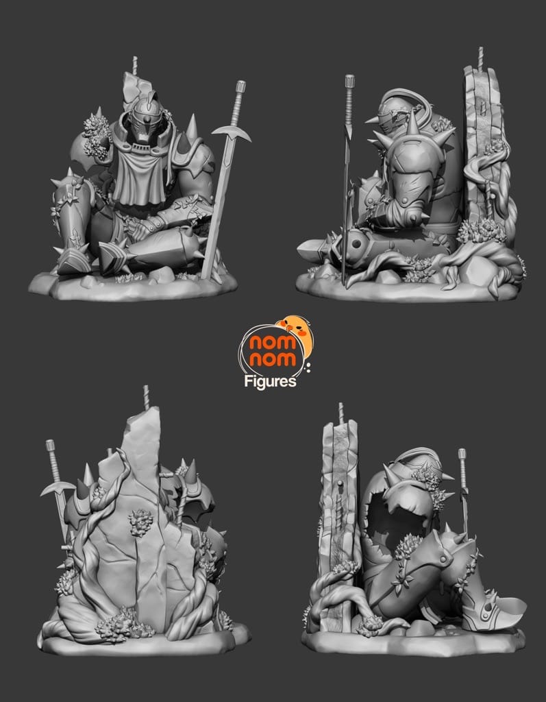 图片[3]-NomNom 钢之炼金术师 阿尔冯斯·艾尔利克-P站图纸收藏馆