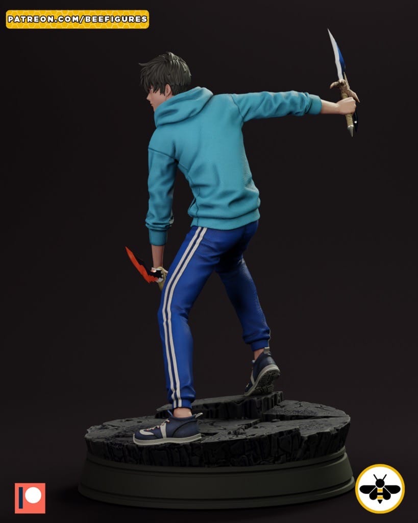 图片[2]-Bee Figures 我独自升级 暗影君王-P站图纸收藏馆