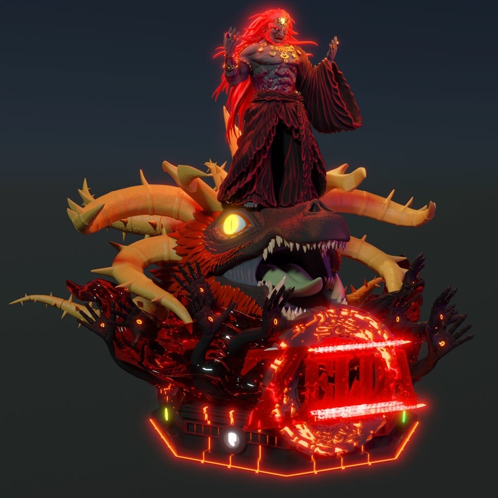 塞尔达传说 加侬多夫-P站图纸收藏馆