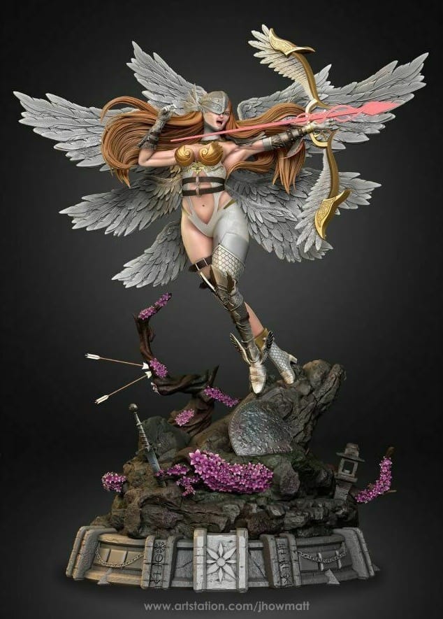 数码宝贝 天女兽-P站图纸收藏馆