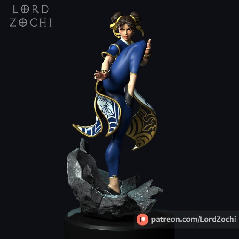 街头霸王 春丽-P站图纸收藏馆