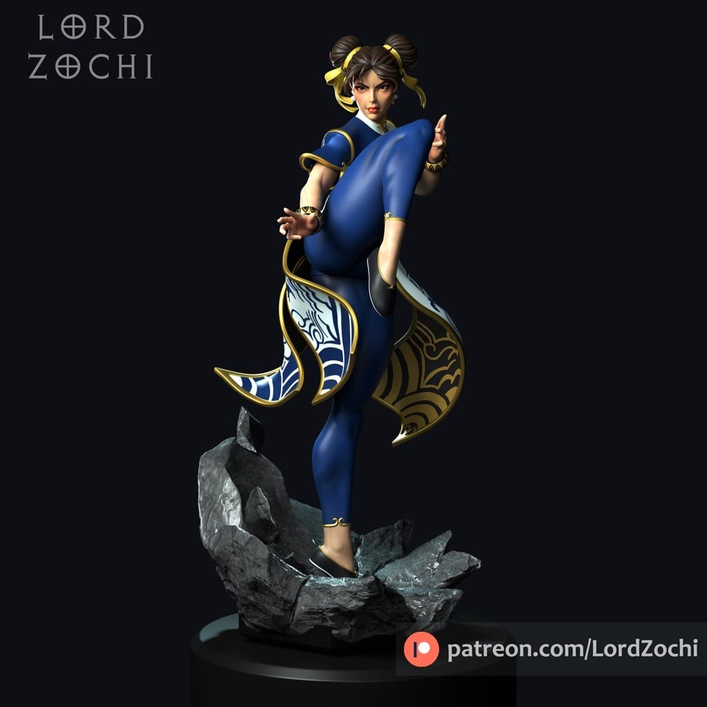 街头霸王 春丽-P站图纸收藏馆