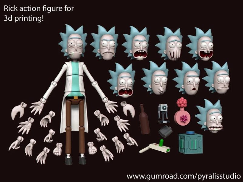 瑞克和莫蒂 瑞克-P站图纸收藏馆