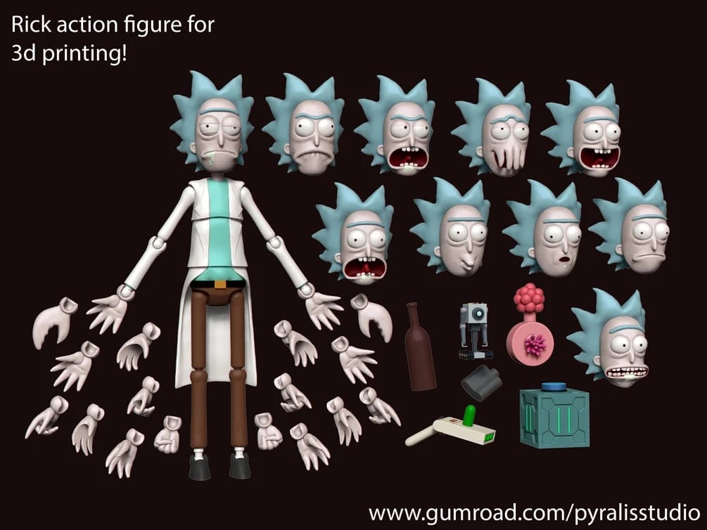 瑞克和莫蒂 瑞克-P站图纸收藏馆