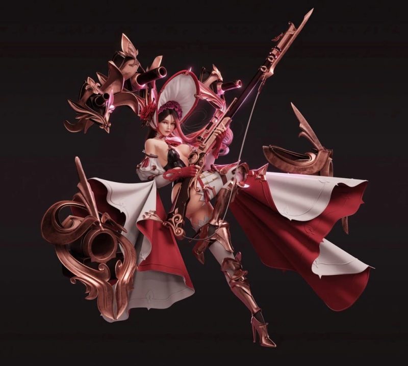 龙与地下城 火枪少女-P站图纸收藏馆