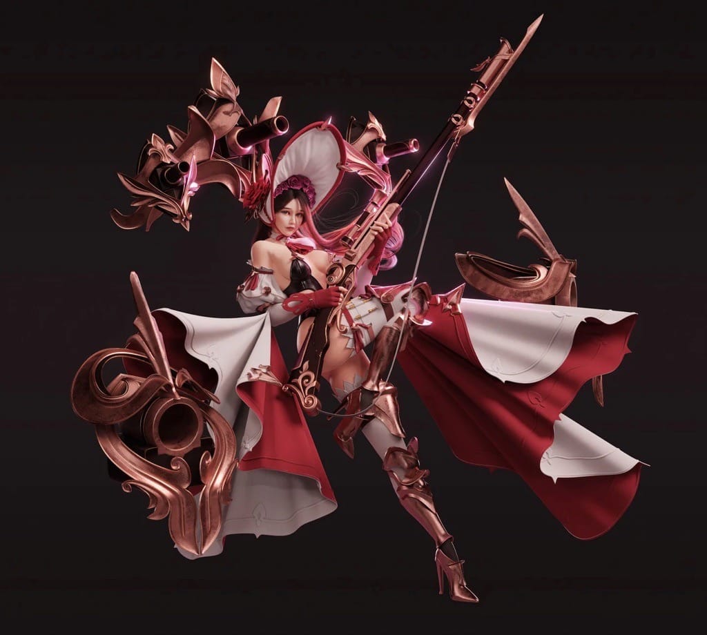 龙与地下城 火枪少女-P站图纸收藏馆