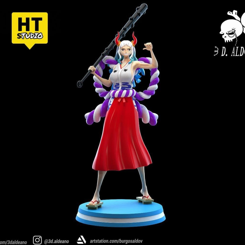 海贼王 大和-P站图纸收藏馆