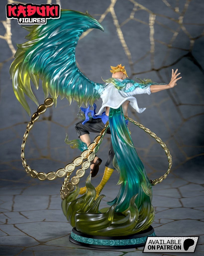 图片[2]-Kabuki 海贼王 马尔科-P站图纸收藏馆