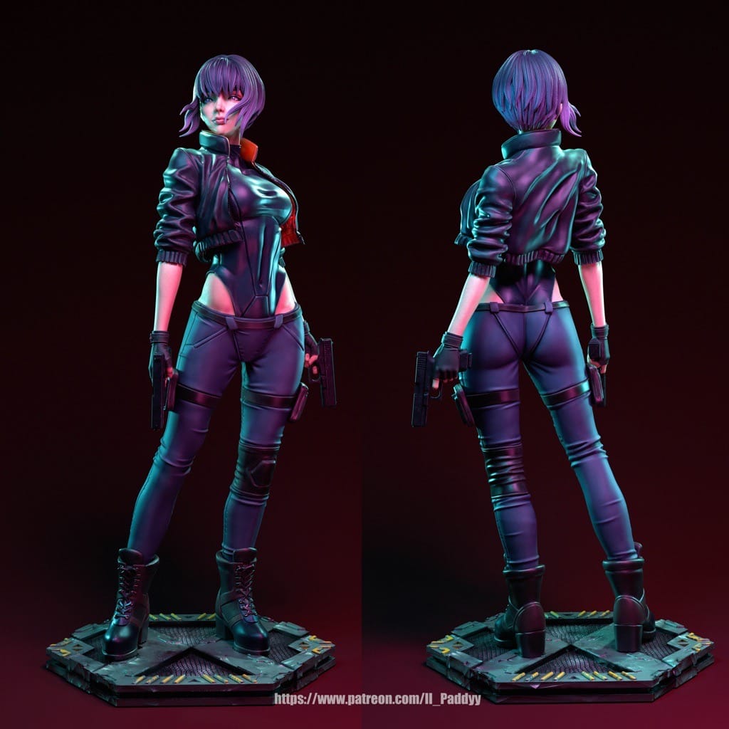 图片[2]-Il_Paddyy 攻壳机动队 草薙素子-P站图纸收藏馆